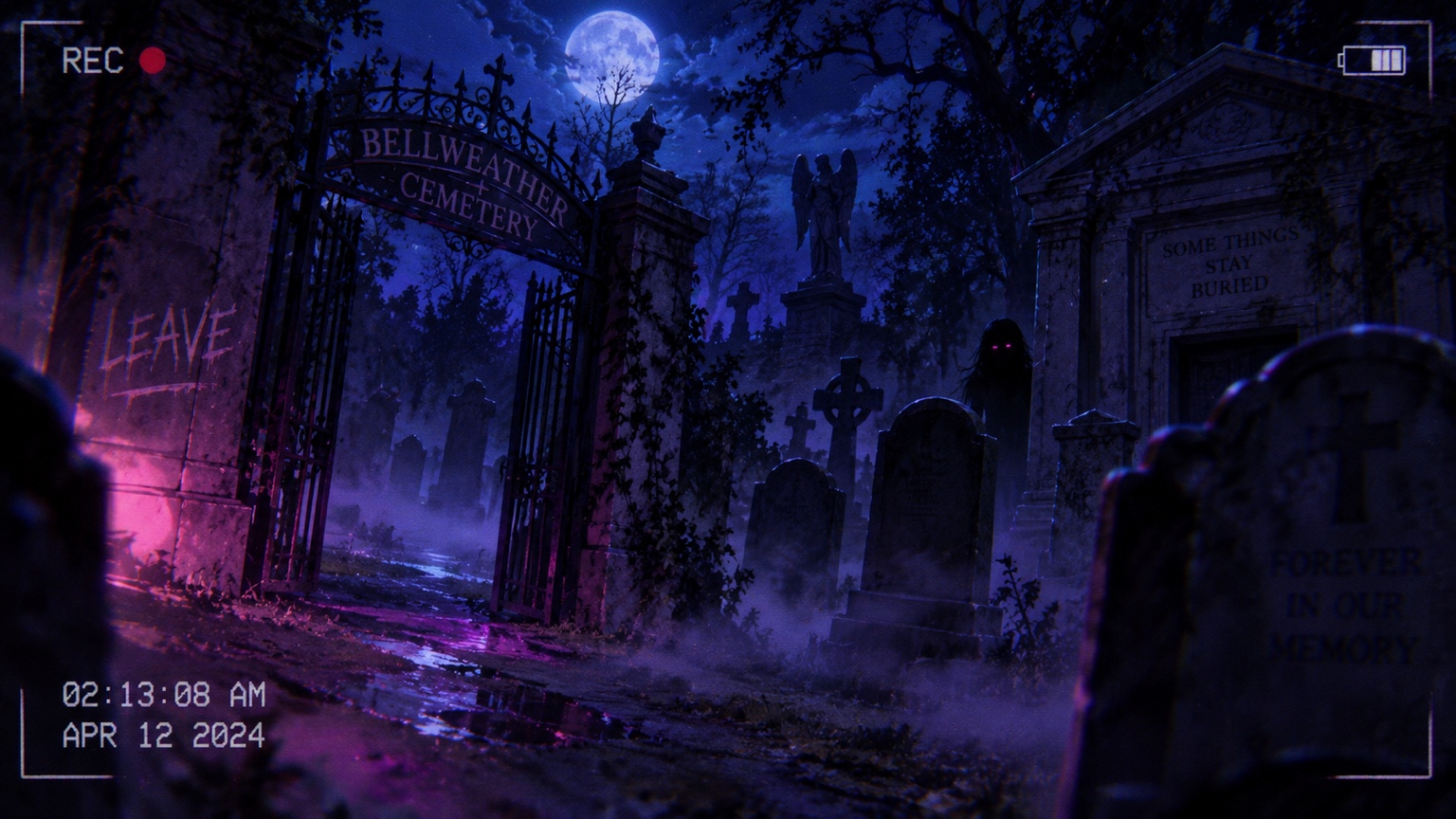 Bellweather Cemetery recorded evidence